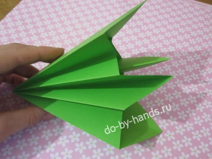 hârtie origami Herringbone în etape, cu propriile lor mâini (hârtie) hârtie origami Herringbone în etape, cu propriile lor mâini