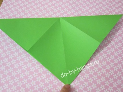 hârtie origami Herringbone în etape, cu propriile lor mâini (spic) hârtie origami Herringbone în etape, cu propriile lor mâini