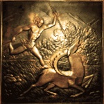Cum metal ștanțare (sculptură) Cum metal stamping