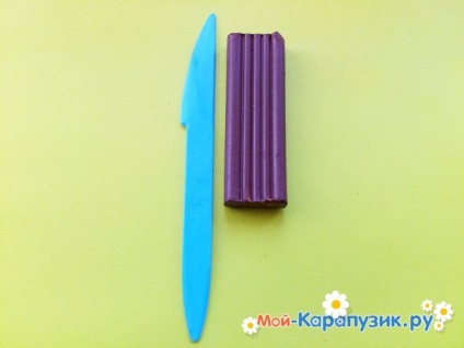 Ca orb urs plastilină (plastilină) Ca un urs orb din plastilină