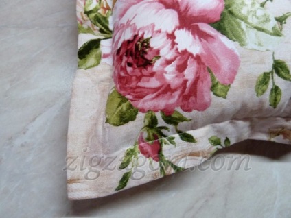 Cum se coase o fata de perna (70x70 pillowcases model) Cum să coase o față de pernă