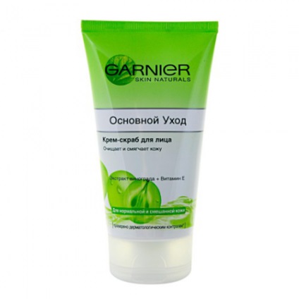 Crema Scrub - ingrijire primara - de la garnier - comentarii, fotografii și preț (comentarii) Crema Scrub - ingrijire primara - de la garnier - comentarii, fotografii și preț