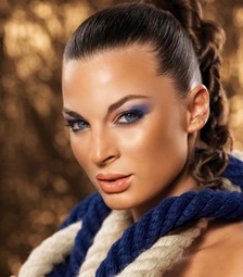 Make-up într-un stil nautic (stil) Machiaj într-un stil marin