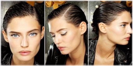 Make-up într-o temă nautice (mare) Machiaj într-un stil marin