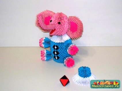 Modular Origami (origami microni elefant) origami modular