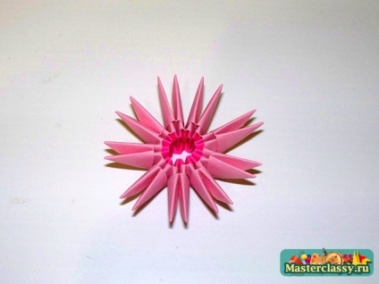origami modular (laturile lungi ale modulelor au fost) origami modular