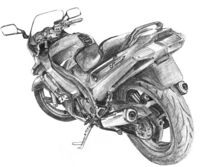 Motociclete desen - Totul despre motociclete (Figura) Motociclete desen - toate Moto