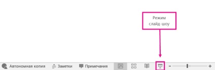 Începutul prezentării și vizualiza notele în modul difuzor (Mod) Începutul prezentării și vizualiza notele în modul difuzor
