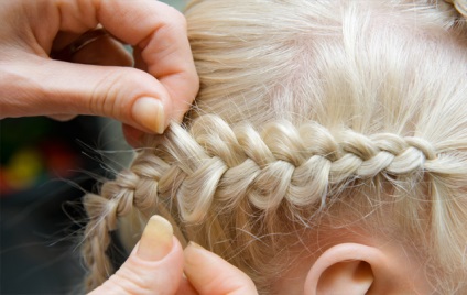 Șuvițele Volumetric (cosite margine trăgând) pletele voluminoase