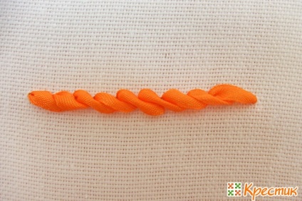 cusatura retur volumetrica (bekstitch) în panglici de broderie (bekstitch) cusatura retur volumetrica (bekstitch) în panglici de broderie