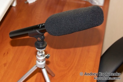 Prezentare generală pistol microfon ht 320a, Andrey Kaplunenko (microfon pentru camere video) Prezentare generală pistol microfon ht 320a, Andrey Kaplunenko
