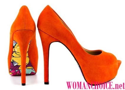pantofi Orange - Foto 53 pantofi de culoare portocalie (portocaliu) pantofi Orange - Foto 53 pantofi portocalii
