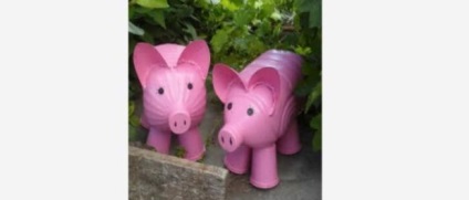 Artizanat pentru grădina de sticle de plastic fotografie (meserii) Artizanat pentru gradina din sticle de plastic Foto