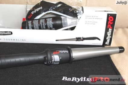 curling profesional BABYLISS pro konusoidalnaya turmalivym acoperite cu modelul de 32-19 mm (curling) curling profesional BABYLISS pro konusoidalnaya turmalivym acoperite cu modelul de 32-19 mm