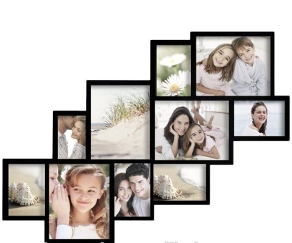 rame foto pe perete colaje, decorarea casei tale (fotografii) rame foto pe perete, colaje decorarea apartamentului
