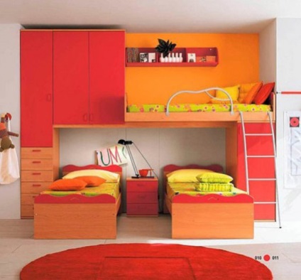 cameră pentru copii de reparare a în Hrușciov, design interior, planificare si zonare (reparatii) cameră pentru copii de reparare a în Hrușciov, design interior, planificare și zonarea