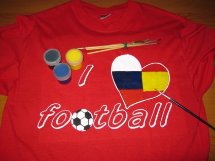 Pictura acrilice vopsea T-shirt-uri (T-shirt pictura) Pictate T-shirt-uri cu vopsele acrilice