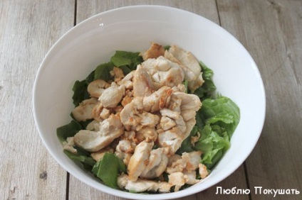 Salata Caesar cu un pas cu pas fotografii reteta (salata) Salata Caesar cu un pas cu pas reteta fotografii