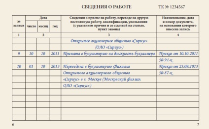 Cazier 1 (executarea de recrutare) Cazierul judiciar din 1