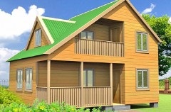 Construcție de case la cheie în regiunea Vladimir, casa Axel (țară pentru constructii case) Construcția de case sub cheie în regiunea Vladimir, Axel Casa