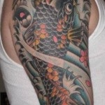 koi japoneză crap tatuaj sensul fotografii și schițe (japoneză) Japoneză koi crap tatuaj sensul fotografii și schițe