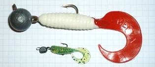 Twisters la bas (mai potrivite) Twisters pentru biban