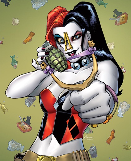 Harli Kvinn (harley quinn) (fata de personaj negativ) Harli Kvinn (Harley Quinn)