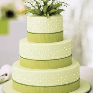 Tort Nunta verde (tortul de nunta în verde) Tort de nunta verde