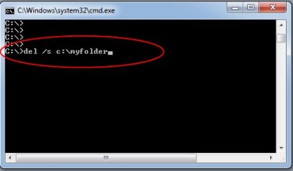 Как да изтриете файлове в Windows 7 от командния ред, и да поддържате компютъра си чист