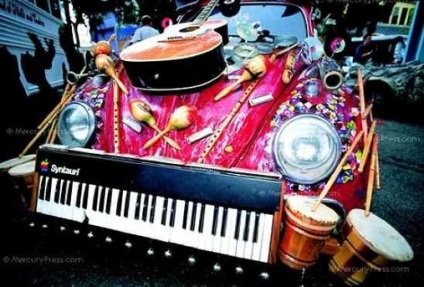 10 moduri neobișnuite de a decora masina (Jaguar) 10 moduri neobișnuite pentru a decora masina