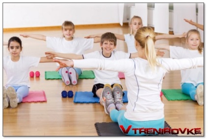 Aerobic pentru copii - clipuri video de pregătire la domiciliu (copii) Aerobic pentru copii - formare video la domiciliu