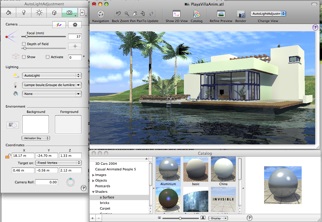 Artlantis render (Rezoluție ecran OpenGL) Artlantis face