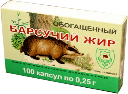 Badger tuberculoza grăsime (bursuc) Badger tuberculoza grăsime
