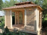 Gazebos pentru a da (foișoare) Pergole pentru gradina