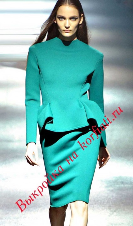Bluză cu Bascii - model de la Anastasia korfiati (bascii bluză simulare) Bluza cu basci - model de la Anastasia korfiati