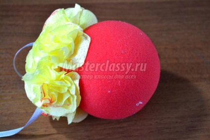 Un buchet de flori din șervețele (un buchet de clasă servetele master) Un buchet de flori din servetele