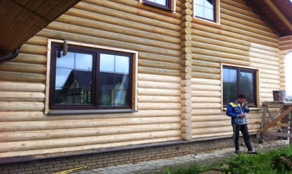 Casa procesului de măcinare și pictură log cilindrare din interior, secvența de lucru (măcinare) Casa procesului de măcinare și pictură jurnal cilindrare din interior, secvența de lucru