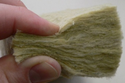 Vata minerală tăiate (cut) Vata minerală tăiate