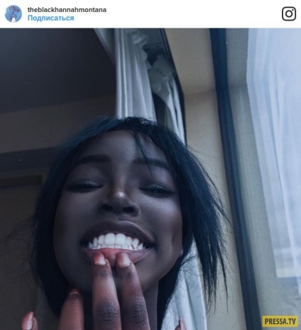 Negru ca lolita cărbune, fată cu un aspect neobișnuit (10 fotografii) (fată frumoasă) Negru ca lolita cărbune, fată cu un aspect neobișnuit (10 poze)