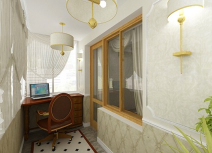 Lumini și indicatori pe balcon (balcon) Lumini și indicatori pe balcon