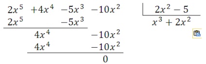 Zona diviziune Polinomial (reziduu format binom) Zona diviziune Polinom
