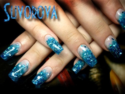 Nails Design gel acvariu (unghii) acvariu unghii gel Design