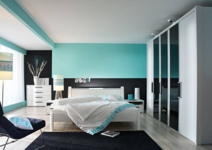 Design dormitor pentru un cuplu de tineri, foto (dormitoare) Design dormitor pentru un cuplu de tineri, fotografie