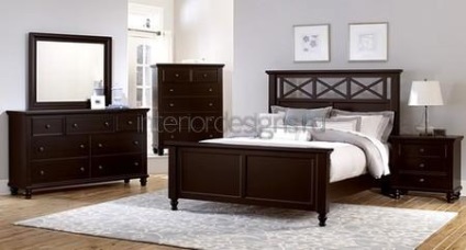 Design dormitor cu mobilier de culoare închisă - un joc de contraste și stiluri (dormitoare) Design dormitor cu mobilier de culoare închisă - un joc de contraste și stiluri