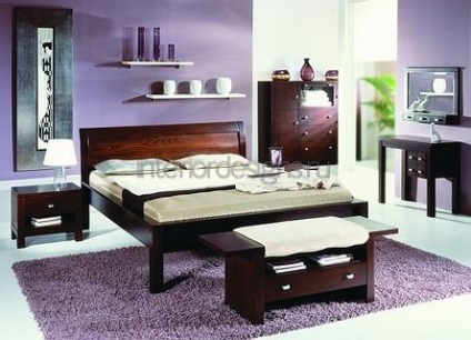 Design dormitor cu mobilier de culoare închisă - un joc de contraste și stiluri (dormitoare) Design dormitor cu mobilier de culoare închisă - un joc de contraste și stiluri