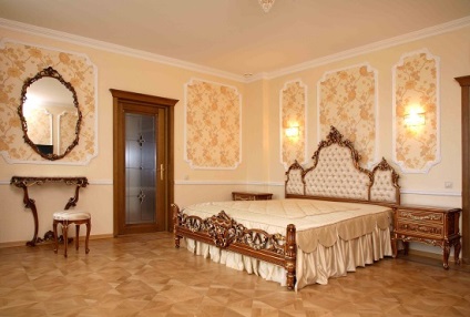 Design Dormitor în tonuri de bej, exemple de fotografii ale combinației de bej cu ciocolata, albastru, (proiectare) Design Dormitor în tonuri de bej, exemple de fotografii ale combinației de bej cu ciocolata, albastru,
