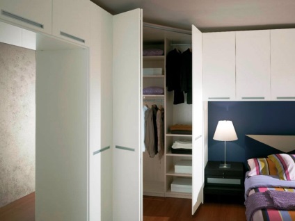 Proiectare Corner dulap în dormitor - Photo Design Interior (interior) Proiectare Corner dulap în dormitor - Fotografie de interior Design