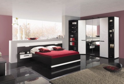 Proiectare Corner dulap în dormitor - Photo Design Interior (cabinet) Proiectare Corner dulap în dormitor - Fotografie de interior Design