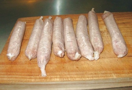 cârnați de casă „bavarez“ (bavarez) cârnați de casă „bavarez“