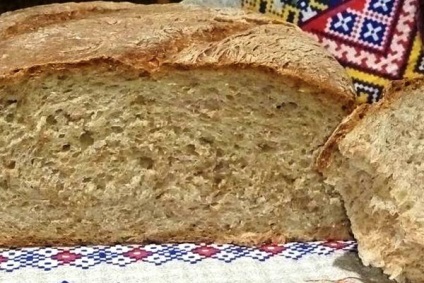 pâine de casă cu tărâțe, lingura minunat (Bran) pâine de casă cu tărâțe, lingură frumoasă